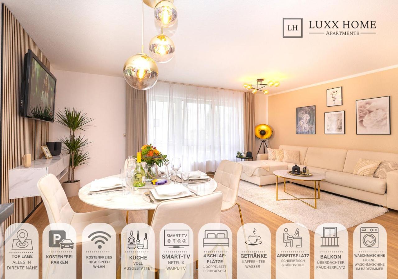 Luxx Home Bc, Zentral - Fuer 4 Personen - Balkon - Parken - Voll Ausgestattete Kueche Biberach an der Riss Bagian luar foto